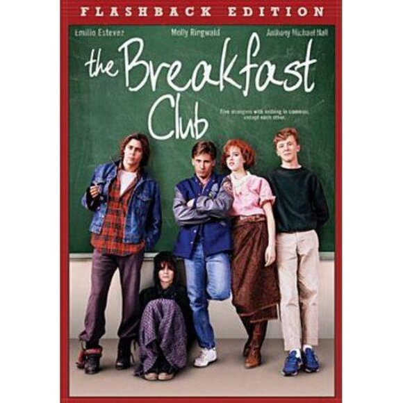 The Breakfast Club Flashback DVD 1985 Emilio Estevez Molly Ringwald Universal - Picture 1 of 4